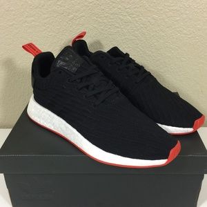 Adidas NMD R2 Core Black Red *deadstock*